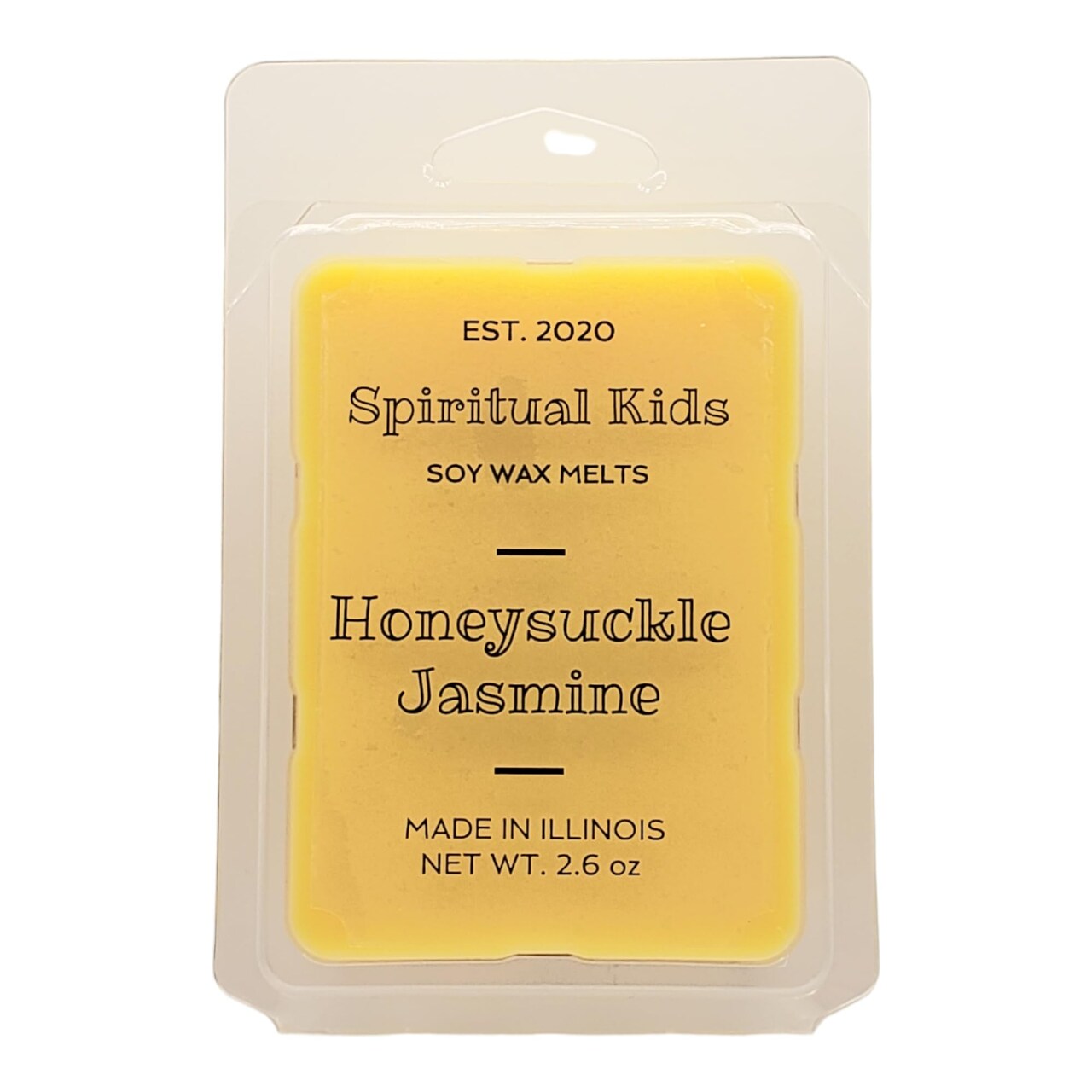 Honeysuckle Jasmine Soy Wax Melts 2.6oz 6 cubes Hand Poured with Fragrant/Essential Oils!